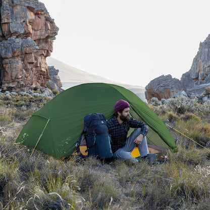 Mongar 2 Person Backpacking Tent, 3 Season Ultralight Lightweight 2 Person Tent, Double Layer Free Standing Tents for Camping Hiking Cycling