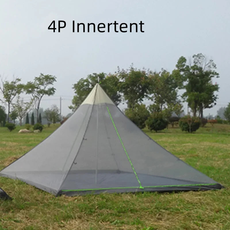ASTA GEAR Fengyin4 Outdoor Camping Pyramind Tent Ultralight Portable Tent Waterproof Cycling Hiking Bacpacking