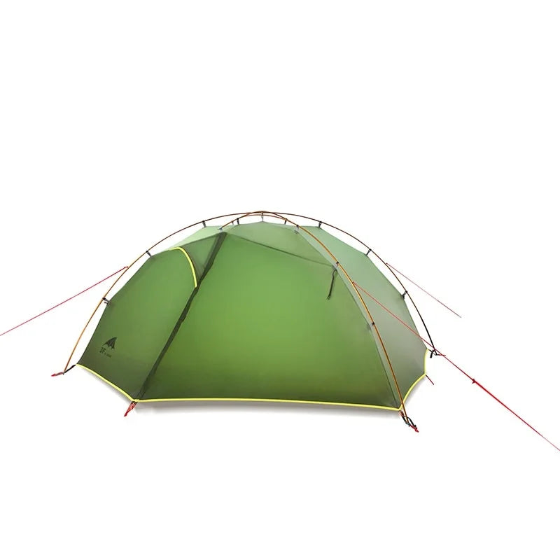 TAIJI 2 15D Nylon Camping Ultralight Tent Outdoor 2 Persons 3/4 Season Double Layer Camping Hiking Tents